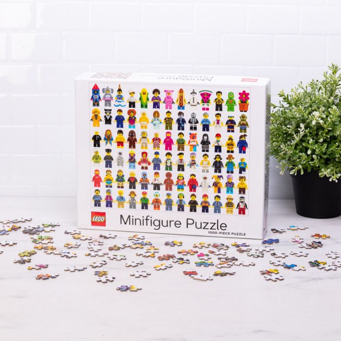 Lego Minifigure 1000 Piece Puzzle