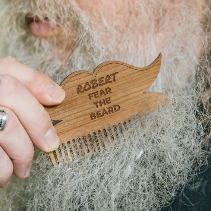 Personalised Beard Comb